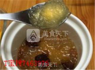 枸杞红枣冰糖燕窝的做法步骤：5