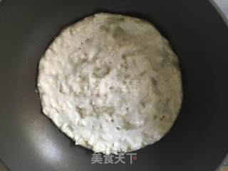 西葫芦杂粮奶香摊饼的做法步骤：6