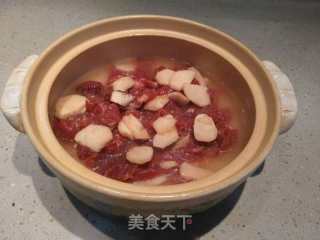 开心果姐姐马蹄牛肉肽米煲仔饭的做法步骤：3