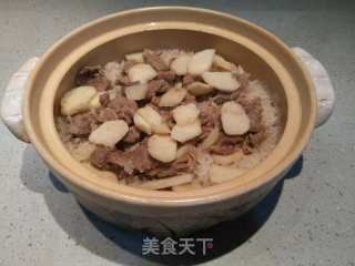 开心果姐姐马蹄牛肉肽米煲仔饭的做法步骤：5