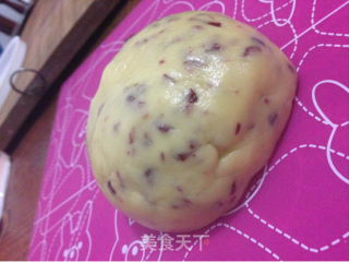 酥掉渣の手切蔓越莓饼干的做法步骤：6