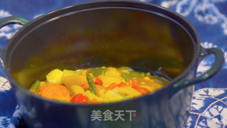 咖喱素什锦的做法步骤：6