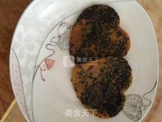 南瓜糯米饼的做法步骤：4