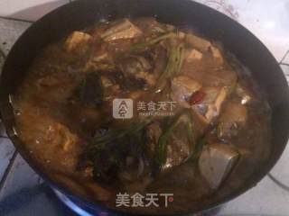 红烧鱼头豆腐的做法步骤：7
