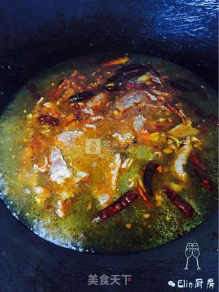水煮牛肉的做法步骤：9