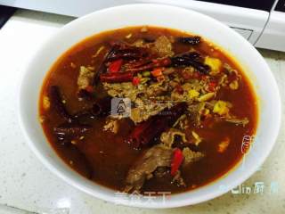 水煮牛肉的做法步骤：10