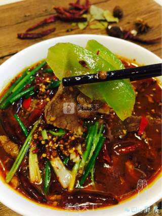 水煮牛肉的做法步骤：15