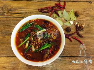 水煮牛肉的做法步骤：16