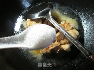 土豆烧素鸡的做法步骤：7