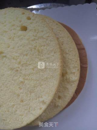 奶油水果蛋糕的做法步骤：4
