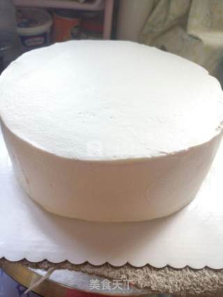 奶油水果蛋糕的做法步骤：9