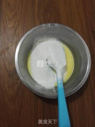 黑芝麻戚风蛋糕的做法步骤：5