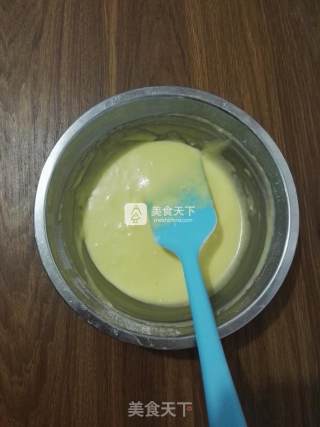 黑芝麻戚风蛋糕的做法步骤：6