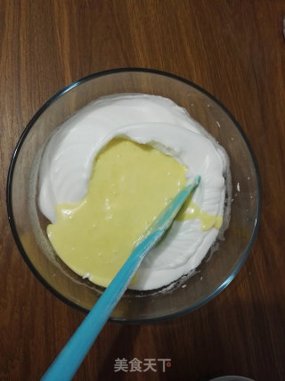黑芝麻戚风蛋糕的做法步骤：10