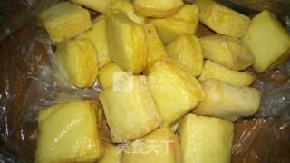 西芹鱼豆腐的做法步骤：4