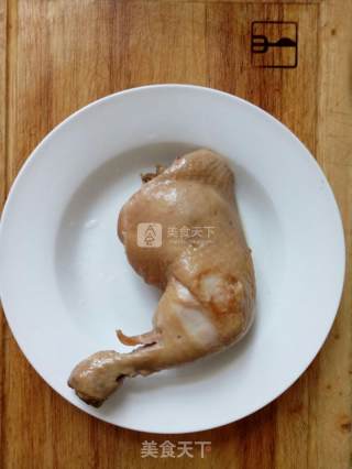 杏鲍菇拌鸡丝的做法步骤：6