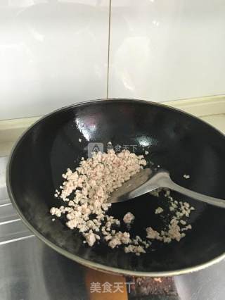肉末蟹味菇的做法步骤：3