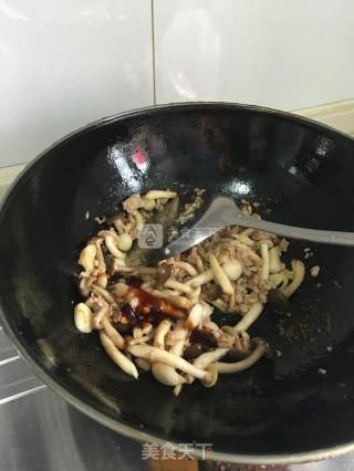 肉末蟹味菇的做法步骤：7