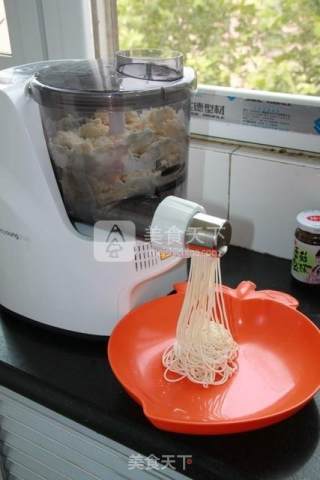 豆豉酱培根干拌面的做法步骤：2