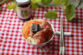 豆豉酱培根干拌面的做法步骤：9