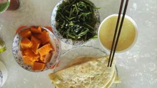 不用发面的葱花油饼的做法步骤：9