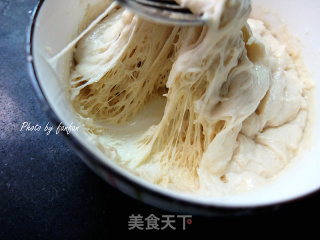 低糖核桃可可豆超级软欧的做法步骤：1