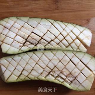 蒜茄子的做法步骤：1