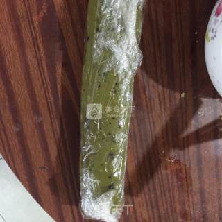 抹茶葡萄桃仁饼干的做法步骤：7