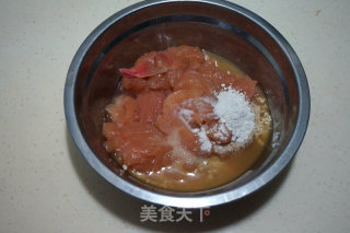 椒香鸡柳的做法步骤：1