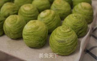 【普通面粉版】抹茶红豆酥的做法步骤：19
