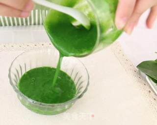 婴儿宝宝辅食——菠菜泥的做法步骤：7