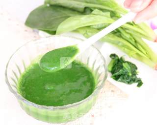 婴儿宝宝辅食——菠菜泥的做法步骤：8