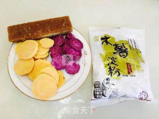 Q弹薯圆的做法步骤：1