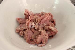 牛肉鲜菇面线的做法步骤：7