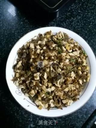 梅菜豆干肉包的做法步骤：6