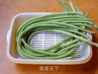 凉拌豆角的做法步骤：1
