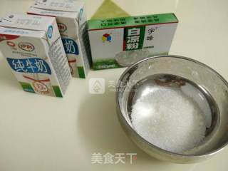 奥利奥奶冻（白凉粉版）的做法步骤：1