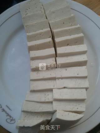 香煎豆腐的做法步骤：1