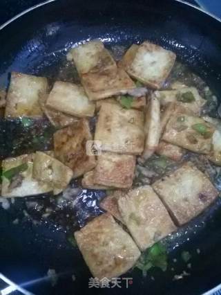 香煎豆腐的做法步骤：7