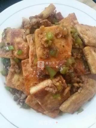 香煎豆腐的做法步骤：8
