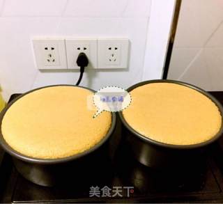 六寸戚风蛋糕完美功率的做法步骤：13