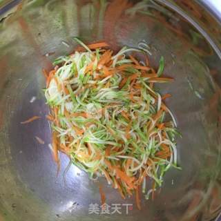 西葫芦糊塌子的做法步骤：2