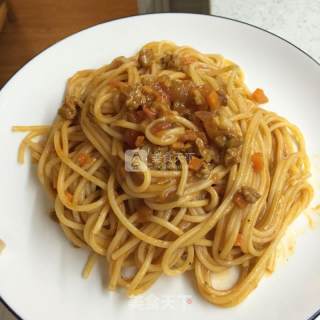 番茄肉酱意大利面的做法步骤：13