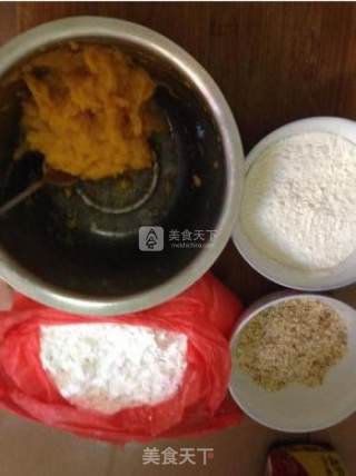 蒸南瓜饼的做法步骤：4
