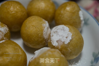 上汤手打鱼肉塞面筋的做法步骤：11