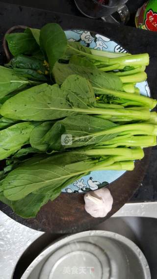 盐水菜心的做法步骤：1