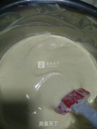 八寸拉花戚风蛋糕的做法步骤：9
