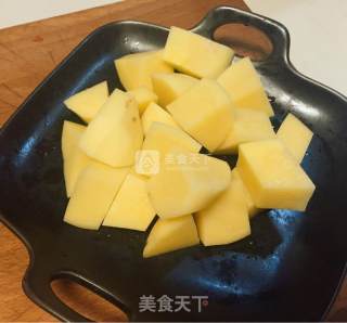 土豆番茄烧牛肉的做法步骤：6