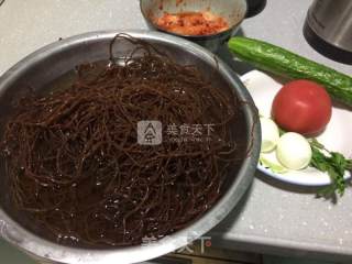 朝鲜冷面（牛肉汤+雪碧版）的做法步骤：1