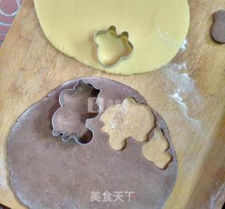浣熊和松鼠饼干的做法步骤：6